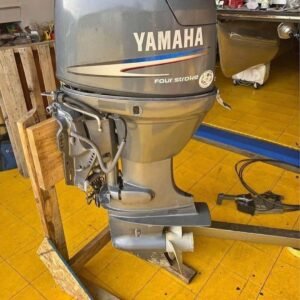 2002 Yamaha 50 HP 4-Stroke Remote Controls Outboard Motor - Alpha Marine Outboards