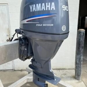 2004 Yamaha 90 HP 4-Stroke 20" Shaft Outboard Motor - Alpha Marine Outboards