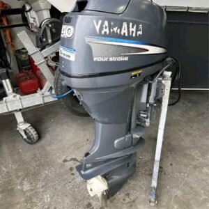 2010 Yamaha 40 HP 4-Stroke 20'' Shaft Remote Steer Outboard Motor - Alpha Marine Outboards