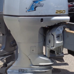 2012 HONDA BF250 25" 250HP HONDA MARINE 4-STROKE OUTBOARD BOAT MOTOR ENGINE left — Used Outboards