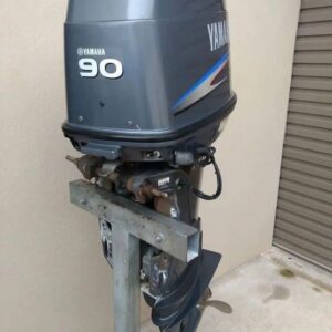 2013 Yamaha 90 HP 2-Stroke 20' Shaft Outboard Motor - Alpha Marine Outboards