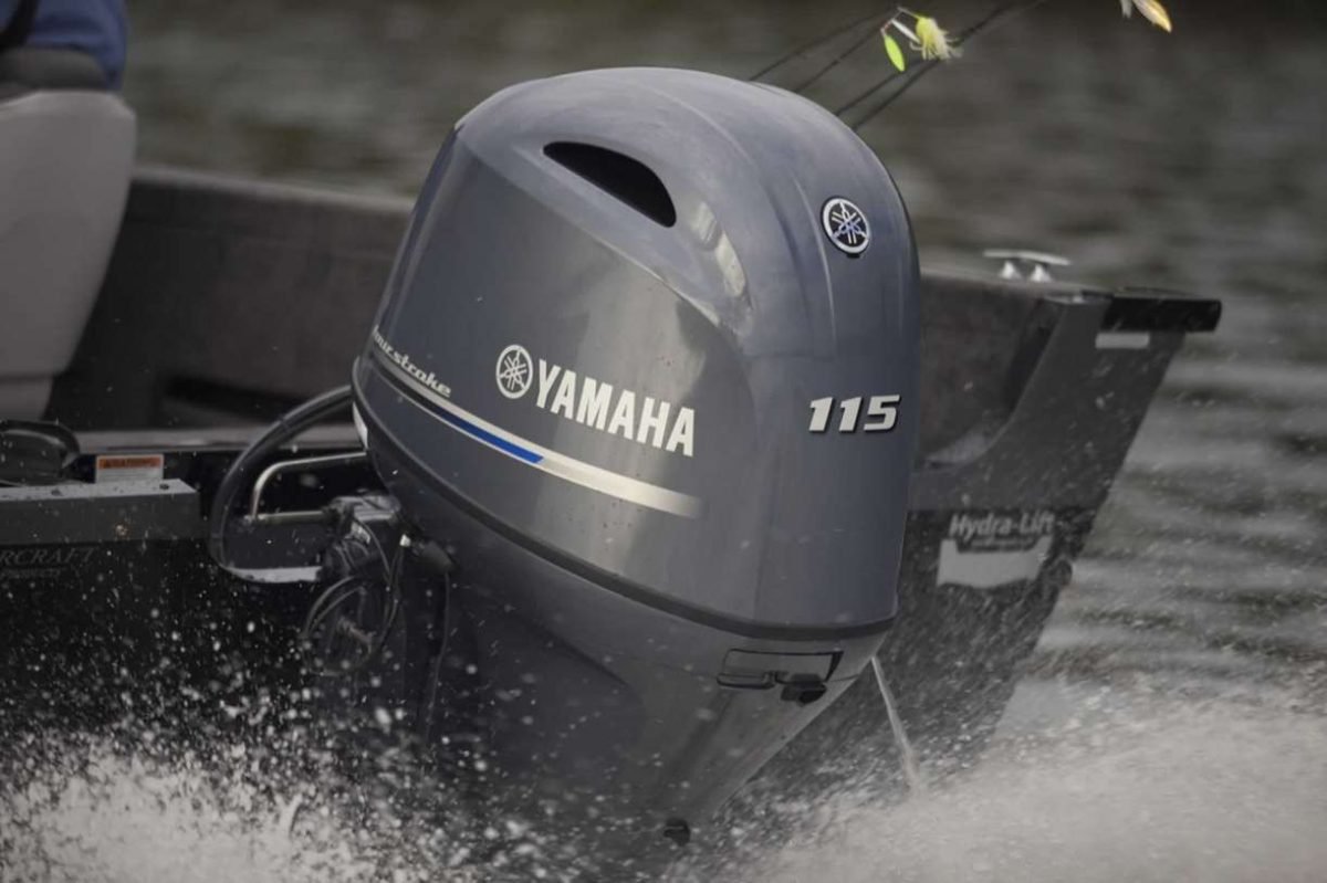2019 Yamaha F115 Jet Drive - 25"
