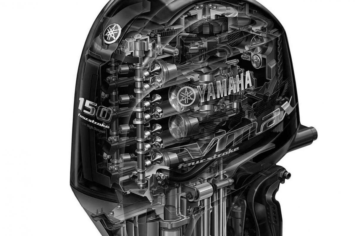 2019 Yamaha F150 Jet Drive - 25"
