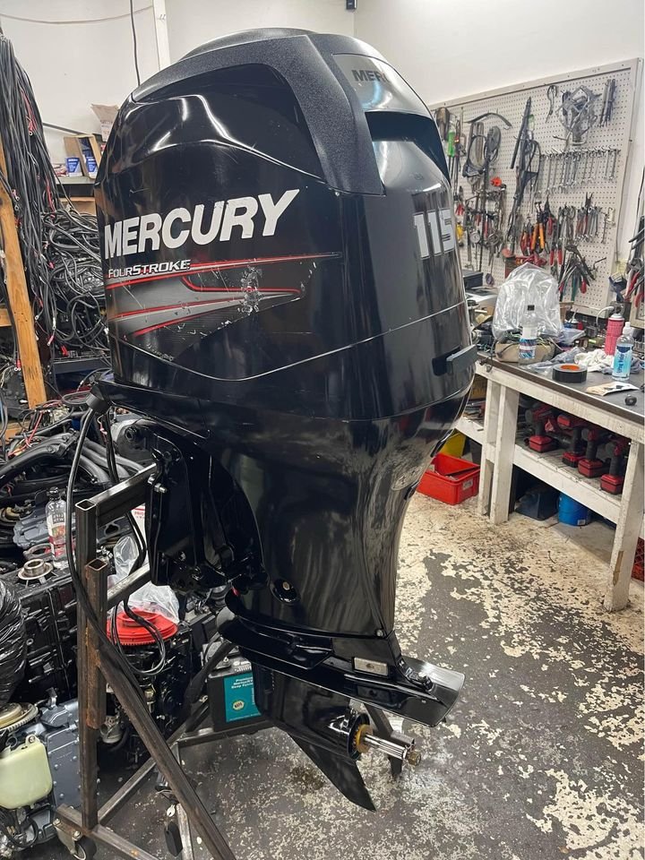2020 Mercury 115 HP EFI 4 Stroke 25'' Shaft - Alpha Marine Outboards