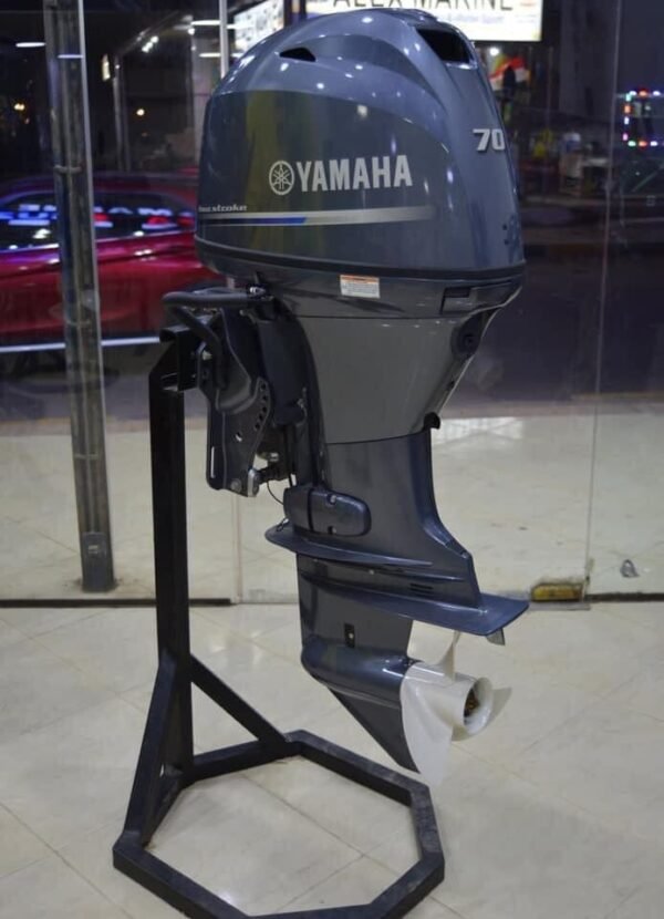 2021 Yamaha 70 HP 4-Stroke 20" Shaft Remote Steer Power Tilt & Trim Outboard Motor - Alpha Marine Outboards