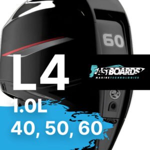L4 1.0L Mercury 40, 50, 60 Fastboards Tune (2006-present*)