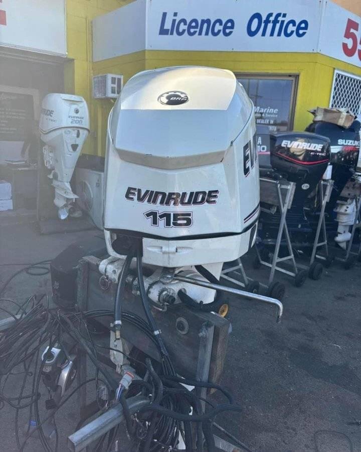 Reliable Used Evinrude 115hp Outboard for Sale in Australia – Powerful Offshore Performance and Great Value