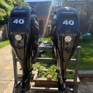 Reliable Used Mercury 40hp Twin Outboard Motor for Sale in Australia