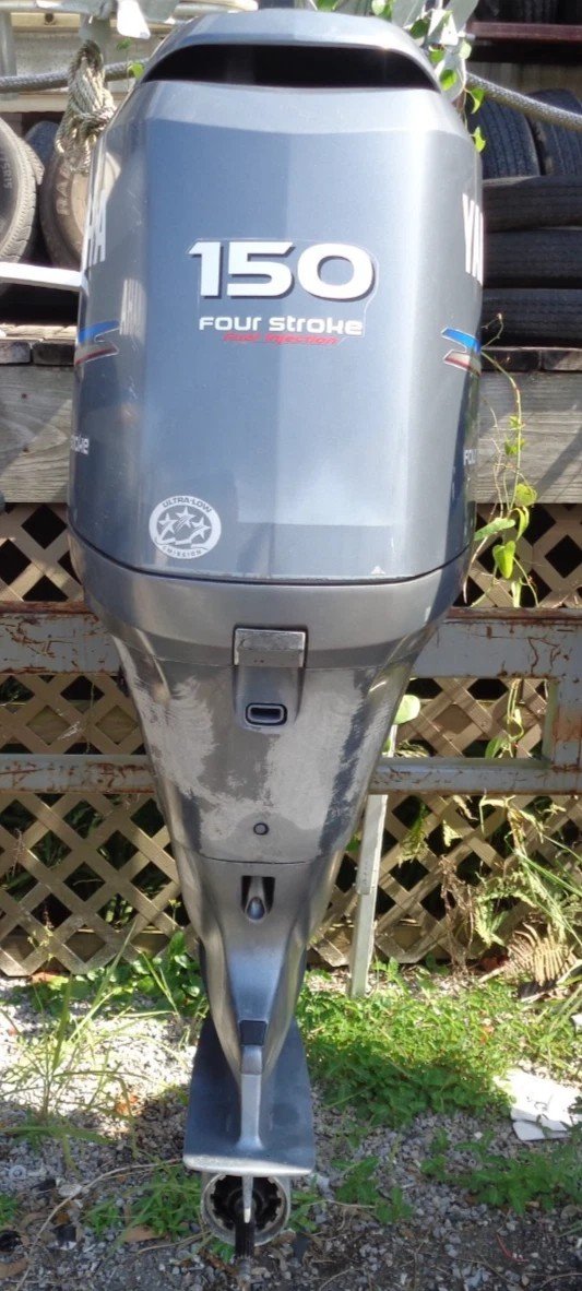**SOLD** USED 2006 YAMAHA 150 HP 20" 4 FOUR STROKE OUTBOARD BOAT MOTOR F150 150hp ENGINE — Used Outboards