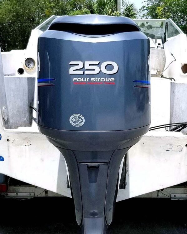 Twin 2006 Yamaha 250 HP 4-Stroke 25" Outboard Motors - Alpha Marine Outboards