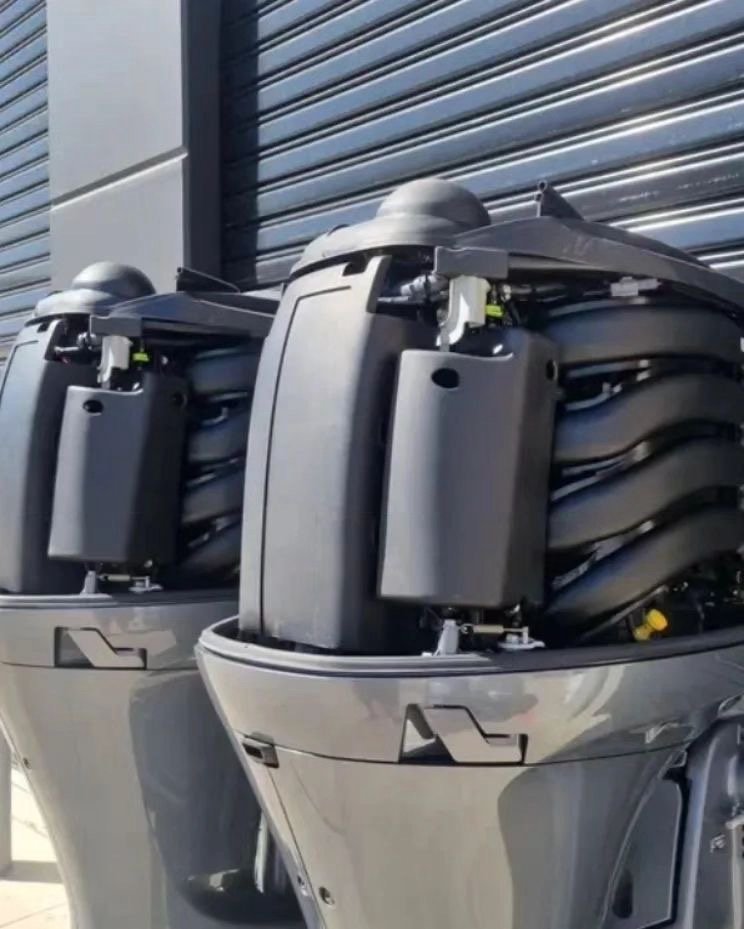 Twin Used Yamaha F150B & LF150B In-Line 4 150HP Outboard Motors – Powerful & Reliable