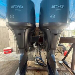Twin Yamaha 250. 30” 2006 models Complete controls - Alpha Marine Outboards
