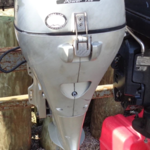 USED 2006 HONDA 20 HP BF20 15" 4-STROKE OUTBOARD BOAT MOTOR ENGINE — Used Outboards