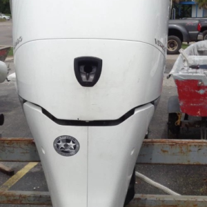USED 2020 MERCURY VERADO 400 HP 4-STROKE 25" OUTBOARD BOAT MOTOR ENGINE L6 — Used Outboards