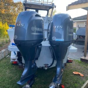 Used Yamaha 115hp Twin Outboard Motor for Sale in Australia