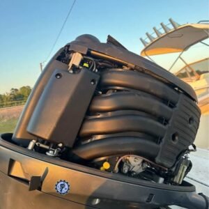 Used Yamaha F200 Outboard Mounted
