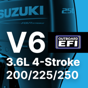 V6 3.6L Suzuki DF200, DF225, DF250 Outboard EFI Tune (2004-Present)
