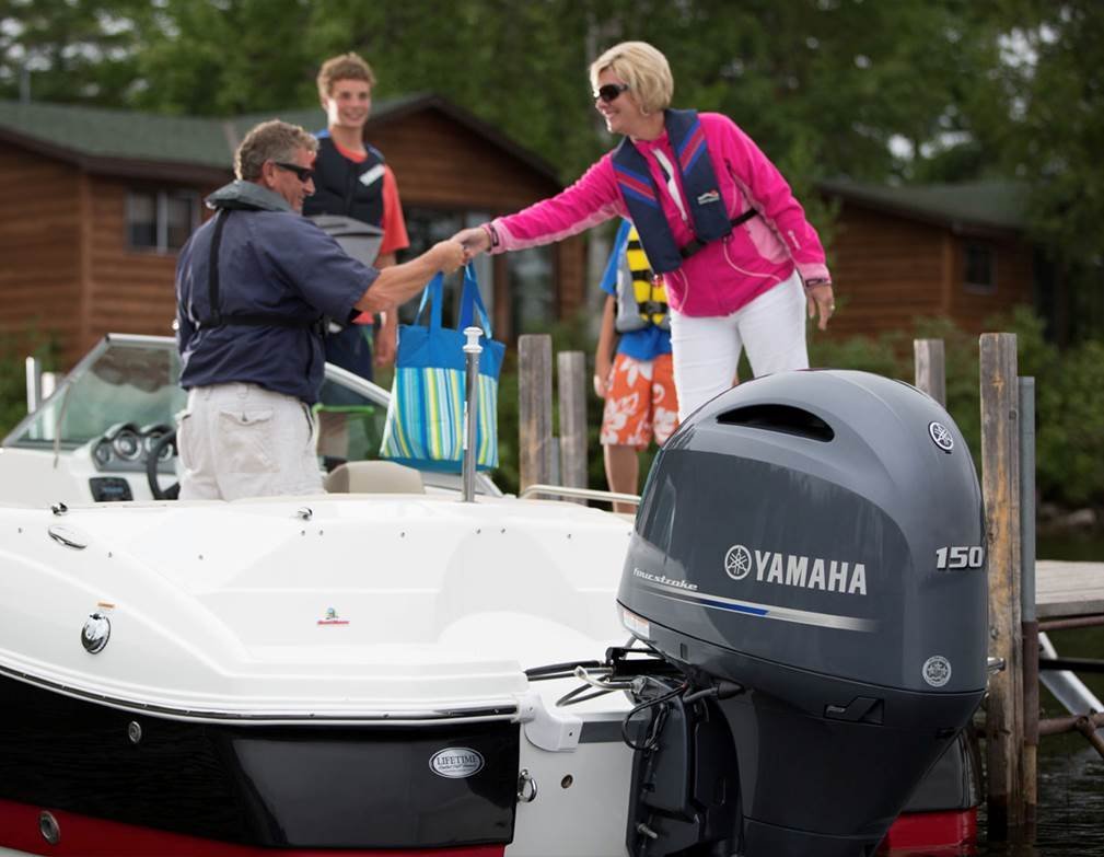 Yamaha In-Line 4 150HP - 25" Shaft, 2022 Model