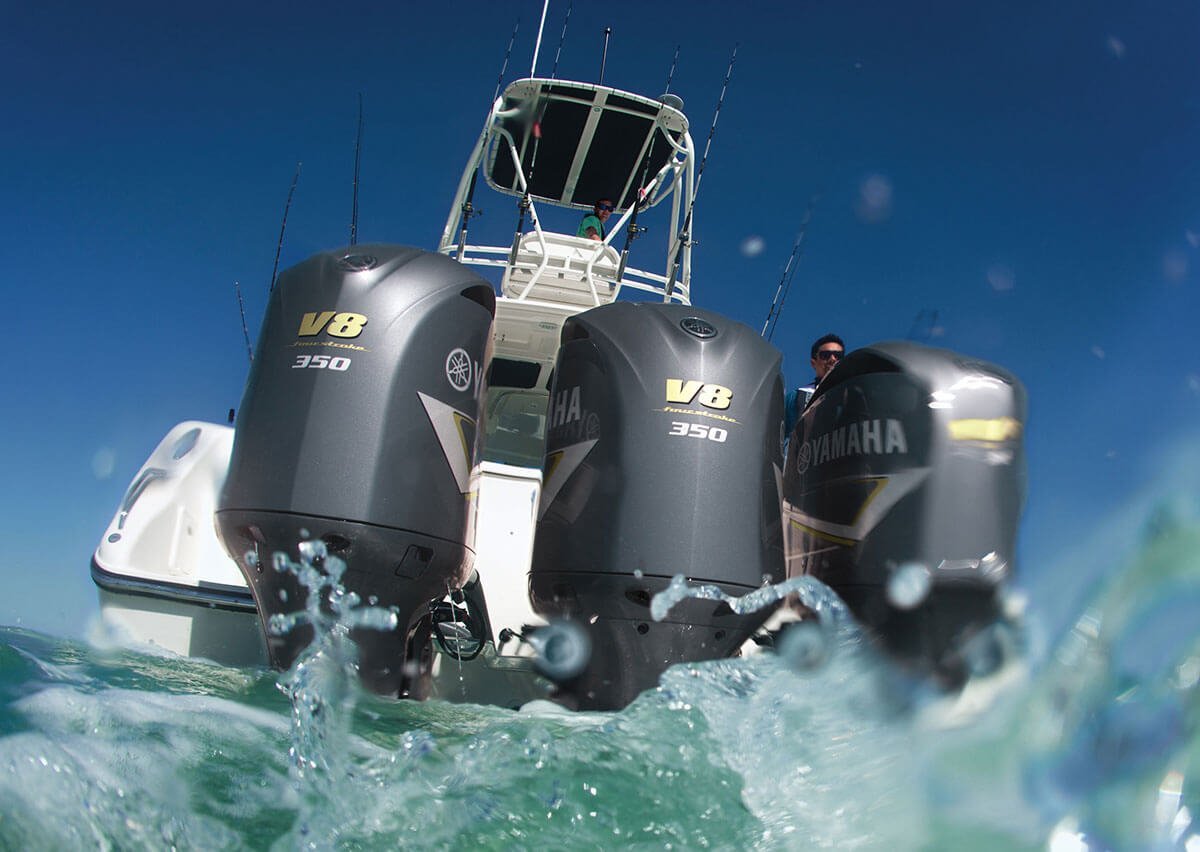 Yamaha V8 5.3L 350HP - 25" Shaft, 2021 Model